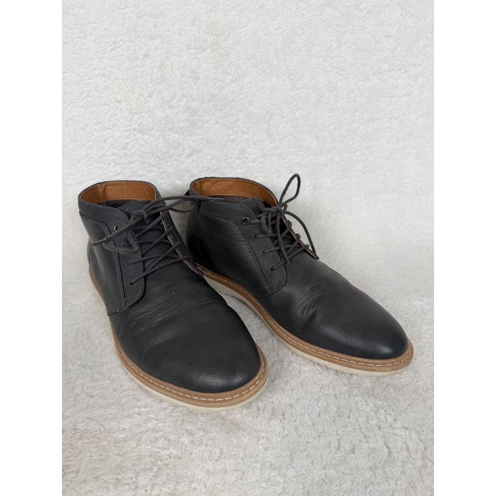 Goodfellow & Co Chukka Boots Mens 10.5 Gray Casual Lace Up